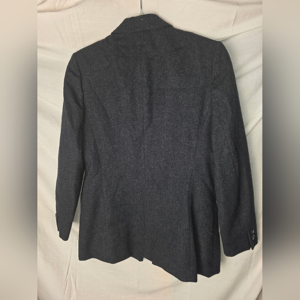 Women's Pendleton Gray One Button 100% Virgin Woo… - image 2